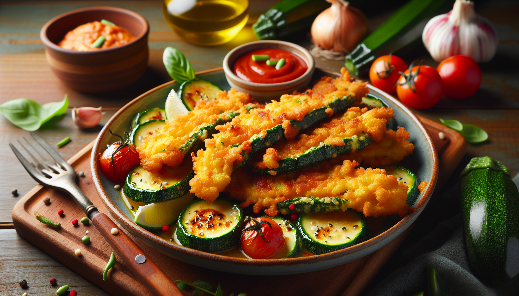 zucchine in pastella